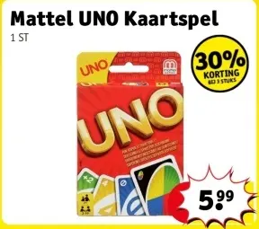 Offre: UNO Kaartspel