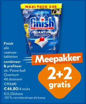 Aanbieding: Finish vaatwastabletten