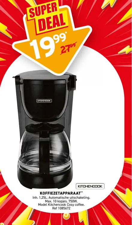 Promotie: Koffiezetapparaat