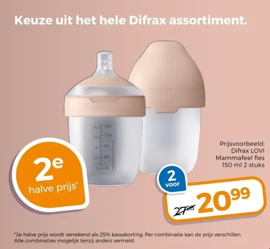 Aanbieding: Het hele Difrax assortiment