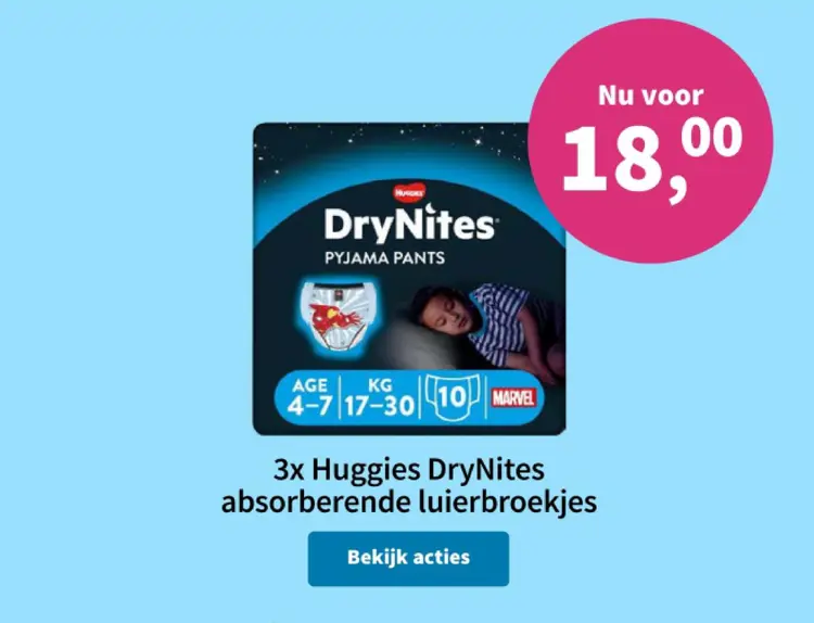 Aanbieding: DryNites Pyjama Pants