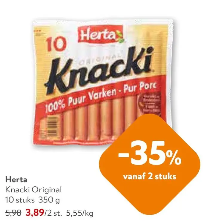 Promotie: Knacki Original