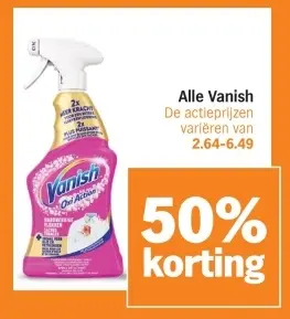 Aanbieding: Alle Vanish