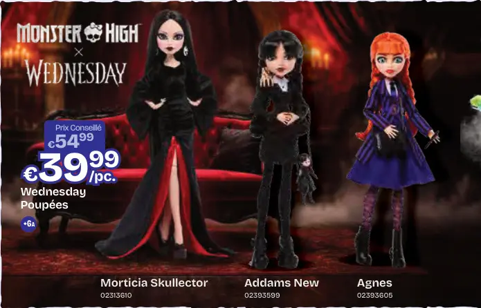 Offre: Poupées Wednesday
