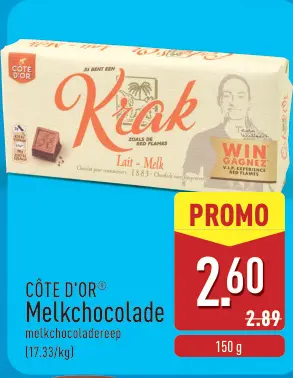 Promotie: Melkchocolade