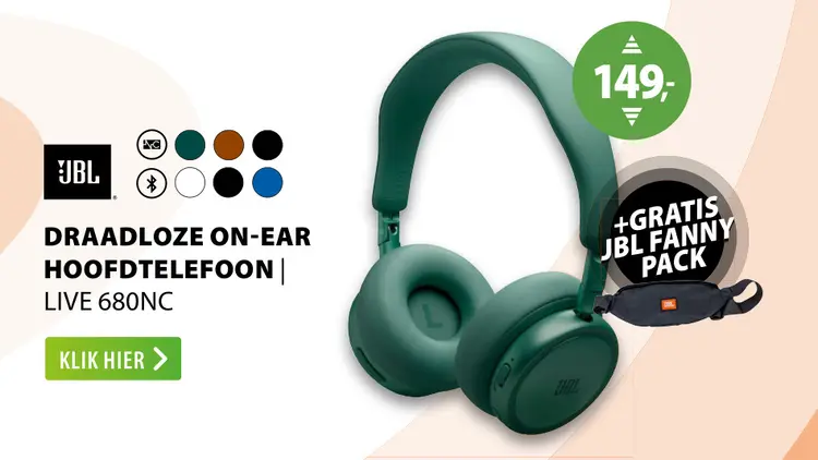Aanbieding: Draadloze on-ear hoofdtelefoon | live 680nc