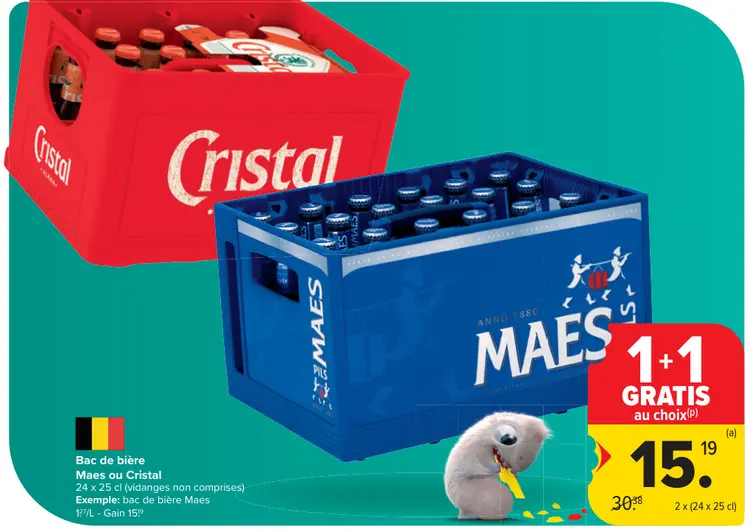 Offre: Bac de bière