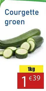 Aanbieding: Courgette Charli groen