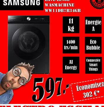 Aanbieding: Wasmachine ww11db7b34gb