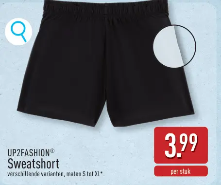 Promotie: Sweatshort
