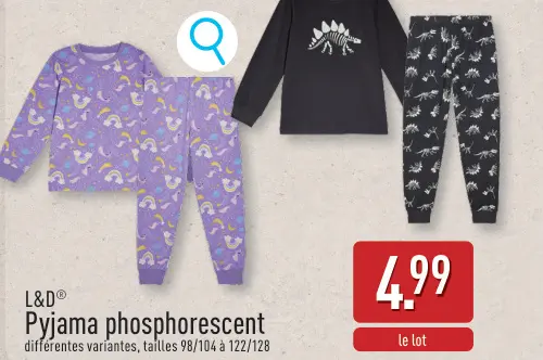Offre: Pyjama phosphorescent