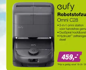 Aanbieding: eufy Robotstofzuiger Omni C28