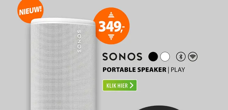 Aanbieding: Sonos Play Wit