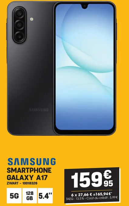Promotie: Smartphone galaxy a17