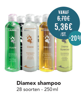 Aanbieding: Diamex shampoo