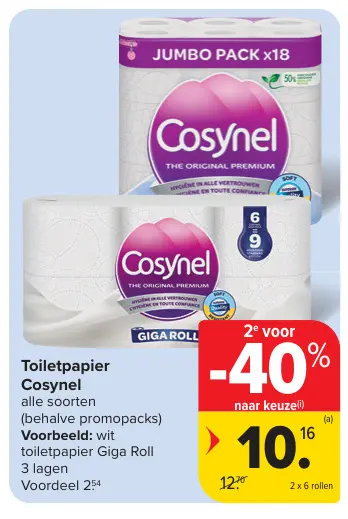 Aanbieding: Toiletpapier
