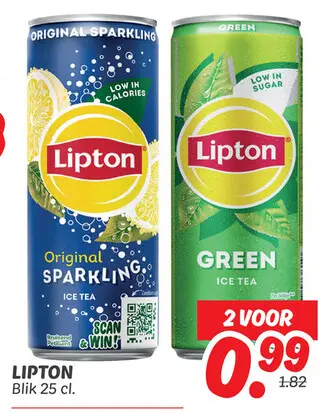 Aanbieding: Lipton Ice Tea