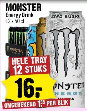 Aanbieding: Monster