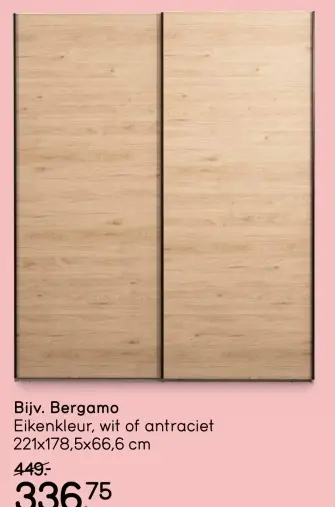 Aanbieding: Bijv. Bergamo