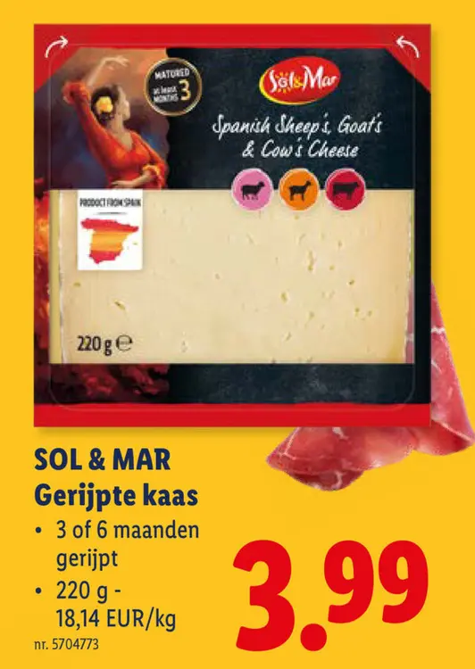 Promotie: Gerijpte kaas