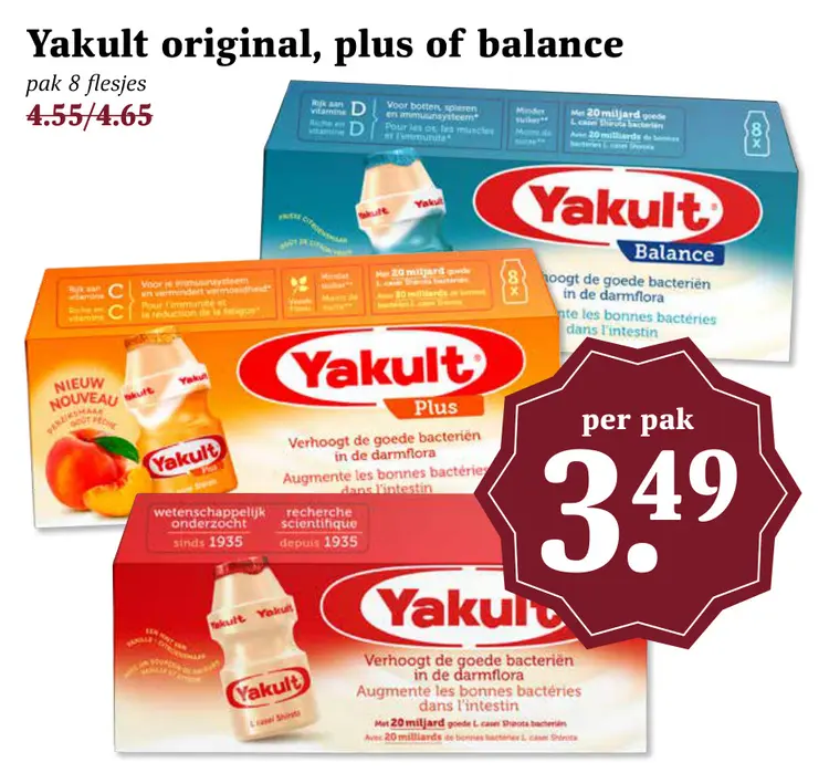 Aanbieding: Original, plus or balance