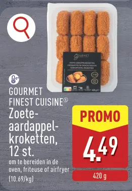 Aanbieding: Zoete-aardappel-kroketten