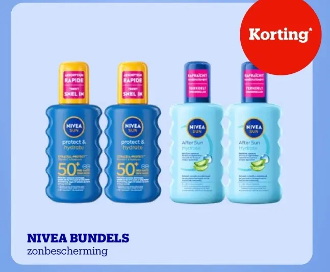 Promotie: NIVEA BUNDELS zonbescherming