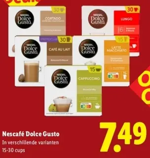 Aanbieding: Nescafé Dolce Gusto