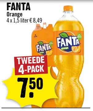 Aanbieding: Fanta Orange