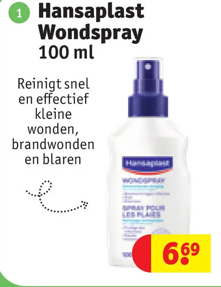 Promotie: Wondspray