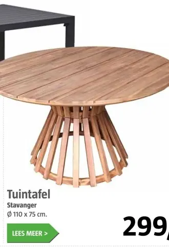 Aanbieding: Tuintafel