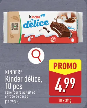 Offre: Kinder délice