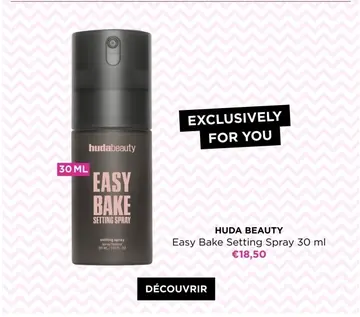 Offre: HUDA BEAUTY 
