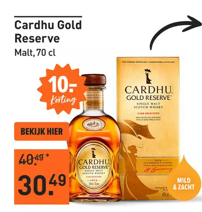 Aanbieding: Cardhu Gold Reserve