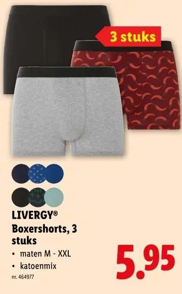 Promotie: Boxershorts