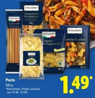Aanbieding: Pasta