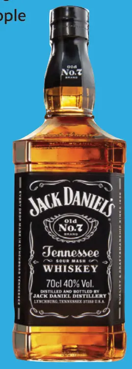 Aanbieding: Jack Daniel's Old No.7 Tennessee Whiskey