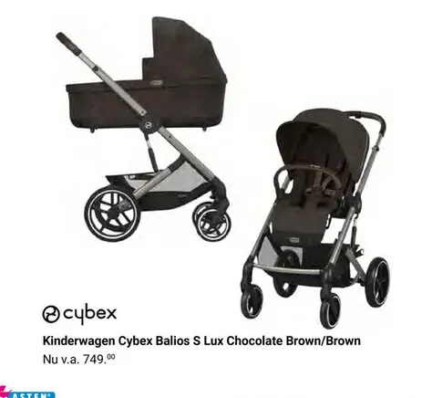 Aanbieding: Kinderwagen Cybex Balios S Lux Chocolate Brow