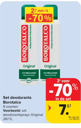 Aanbieding: Set deodorants