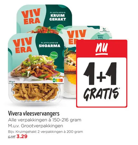 Aanbieding: Vleesvervangers