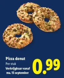 Aanbieding: Pizza donut