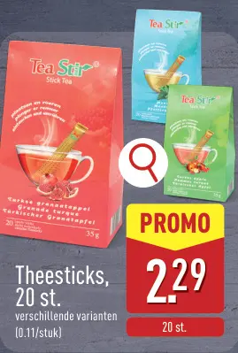 Promotie: Theesticks