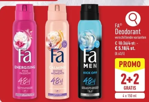 Promotie: Deodorant