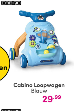 Aanbieding: Cabino Loopwagen Blauw