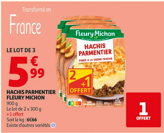 Promotie: Hachis parmentier