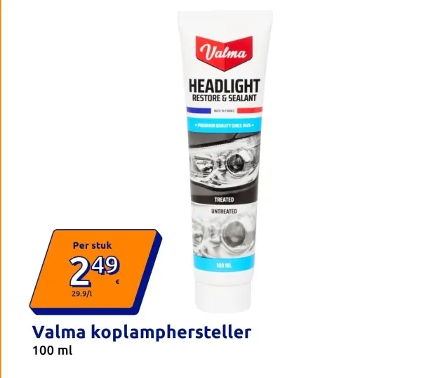 Aanbieding: koplamphersteller