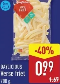 Aanbieding: Verse friet