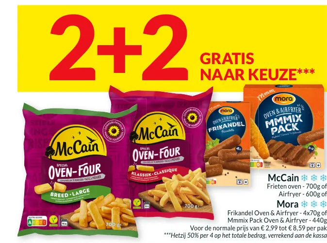 Promotie: Frikandel Oven & Airfryer, Mmmix Pack Oven & 