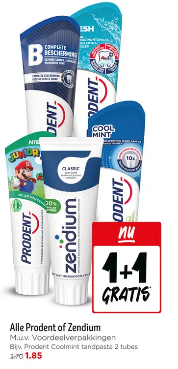 Aanbieding: Prodent Coolmint tandpasta