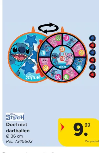 Promotie: Doel met dartballen